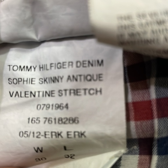 Tommy Hilfiger Sophie skinny blue denims, waist 30 - Picture 6 of 6